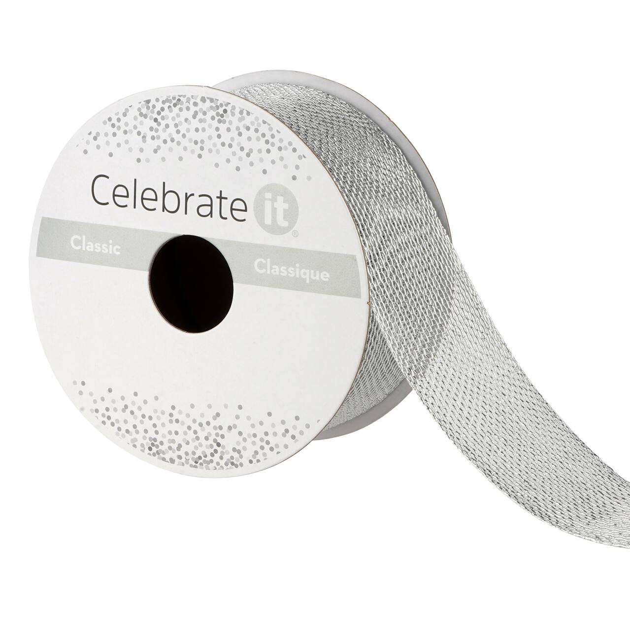 12 Pack: 1.5" x 3yd. Metallic Mesh by Celebrate It®